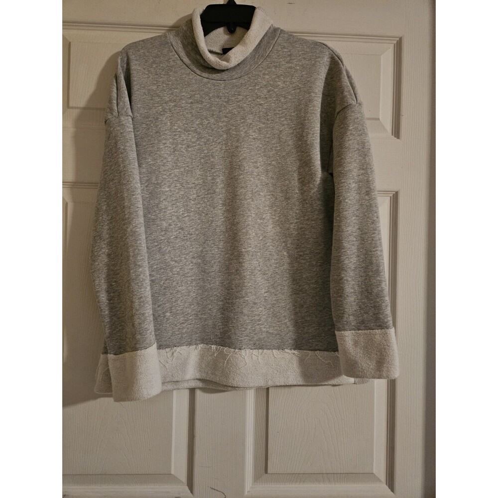 Coco and Carmen Womens Size S/M Cowel Neck Sweater Sweatshirt Distressed